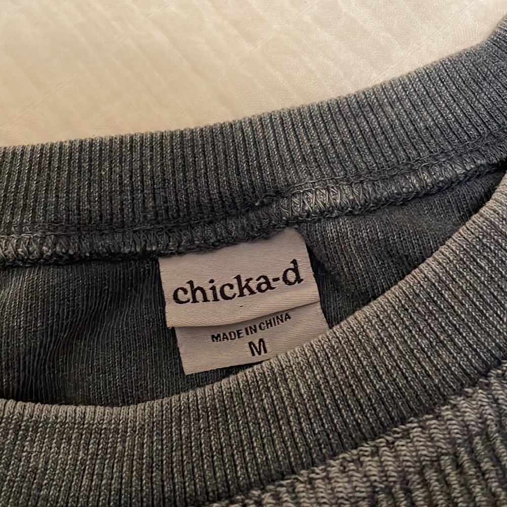 Charlie Southern Lake Weekend Ribbed Crew Neck Riff Raff Size Medium - Picture 3 of 5